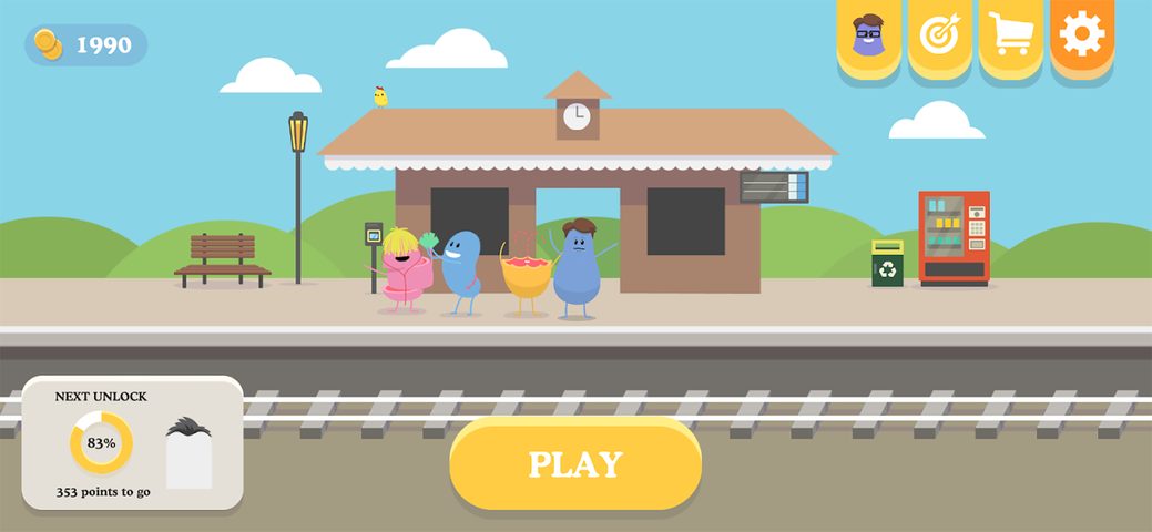 Screenshot 1: Dumb Ways to Die