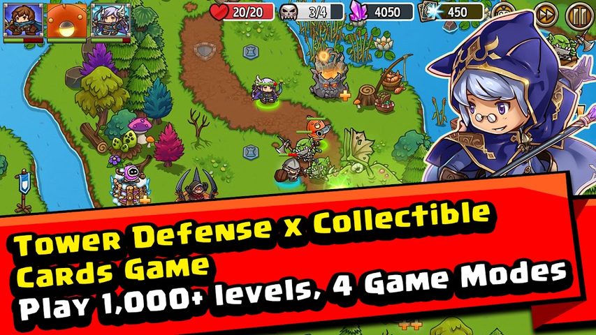 Captura 1: Héroes de Defensa Locos