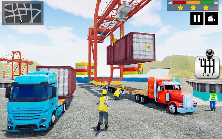 Screenshot 7: Cargo Delivery Truck Games 3D