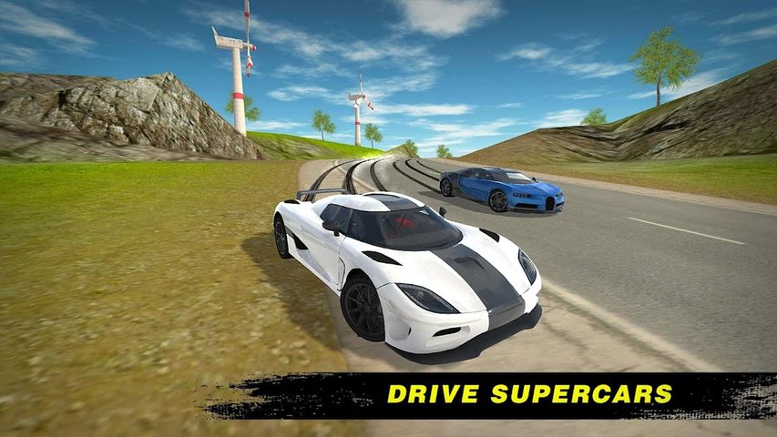 Captura 9: Simulador de conducción a alta velocidad