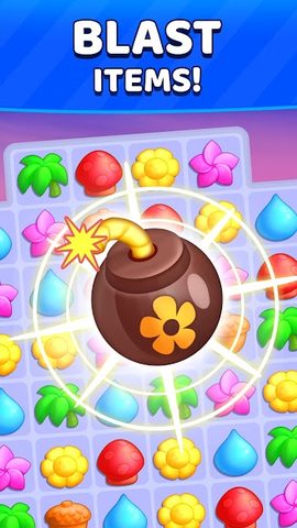Captura 2: Relajante Match Tres: Juego de rompecabezas Zen