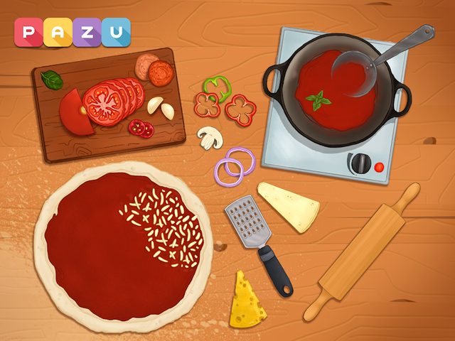 Captura 14: Diversión creando pizzas
