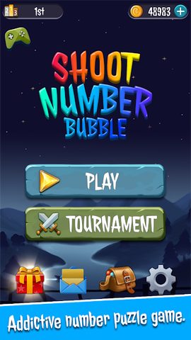 Screenshot 1: ShootNumberBubble-2048