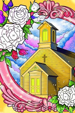 Скриншот 13: Bible Coloring - Paint by Number, Free Bible Games