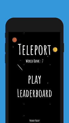 Captura 1: Teleportación | Un Juego Simple de Toques