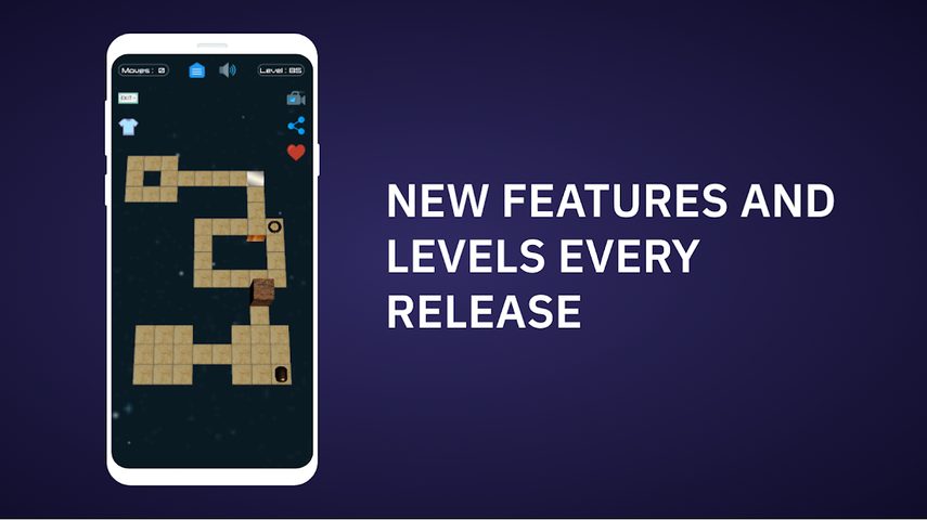 Screenshot 8: Cubon - Bloxorz 3D Cube Puzzle