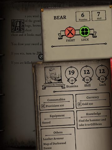 Captura 17: Clásicos de Fighting Fantasy