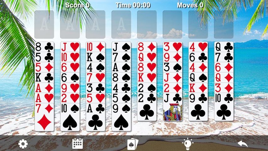 Screenshot 1: FreeCell Solitaire