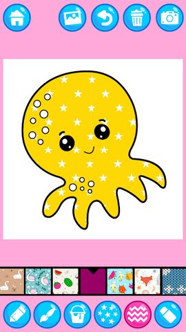 Screenshot 19: Cute Kawaii Colouring Book for Kids with Glitters