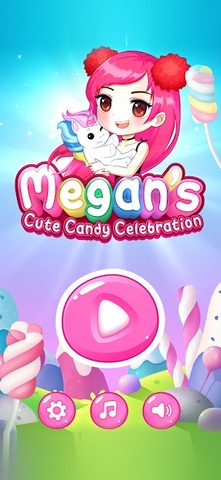 Screenshot 1: MeganPlay's Cute Candy Celebra