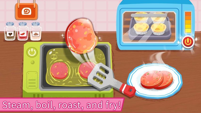 Screenshot 13: Baby Panda's Breakfast Cooking