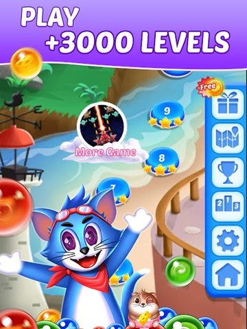 Screenshot 9: Tomcat Pop: New Bubble Shooter