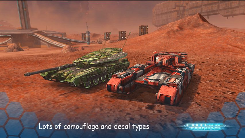 Screenshot 3: Future Tanks: War Tank Game