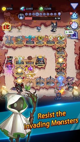 Screenshot 2: Idle Defense: Dark Forest