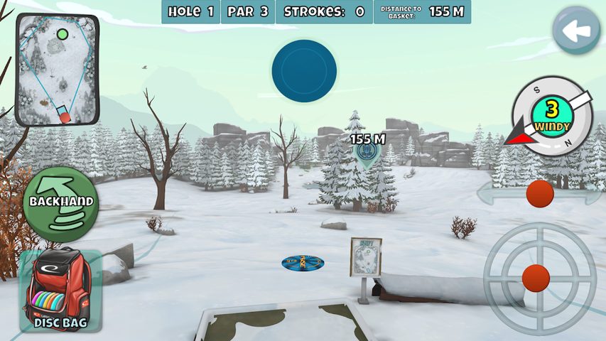 Captura 2: Valle del Disc Golf