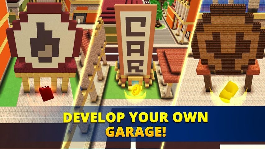 Screenshot 5: Drag Racing Craft: 🏎️ Awesome Car Driver Games