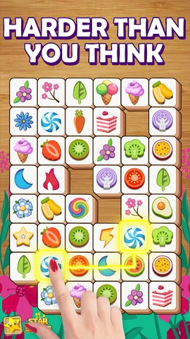 Скриншот 1: Tile Craft: Тройное Сопоставление
