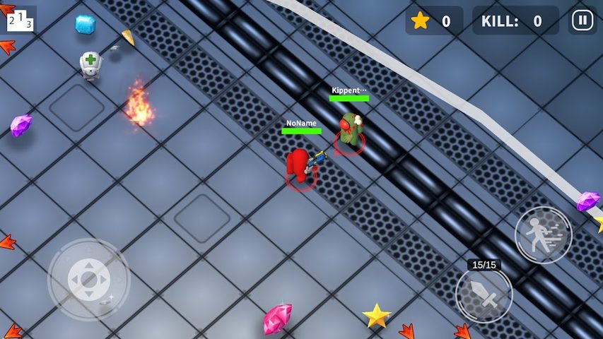 Screenshot 5: Among us VS Zombie .io