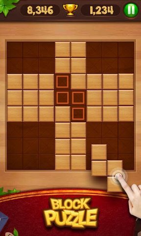 Captura 12: Juego de Puzzle con Bloques de Madera