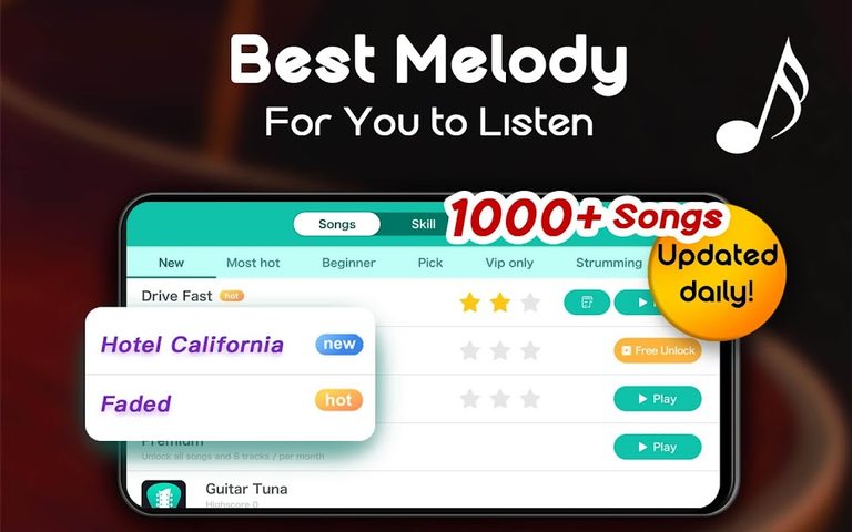 Captura 12: Simulador de guitarra gratuito y juego musical