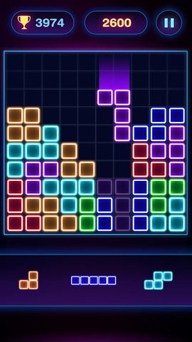Screenshot 5: Glow Block Puzzle