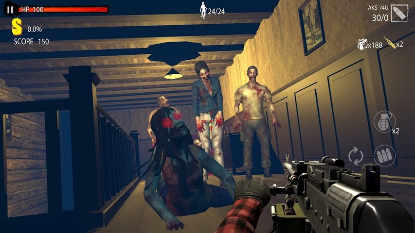 Screenshot 15: Zombie Hunter D-Day : Shooting