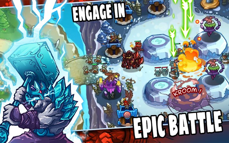 Screenshot 1: Kingdom Defense: The War of E