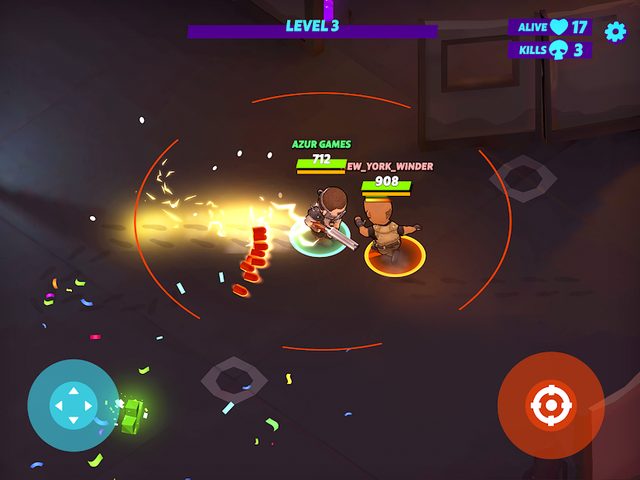 Captura 13: Batalla de Guerreros en Miniatura