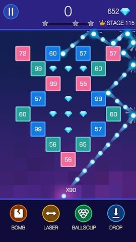 Screenshot 13: Bricks Breaker - Glow Balls