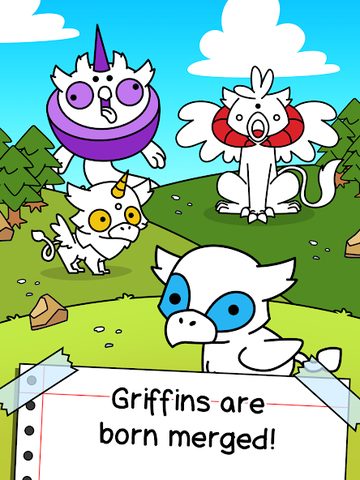 Скриншот 17: Griffin Evolution: Merge Idle