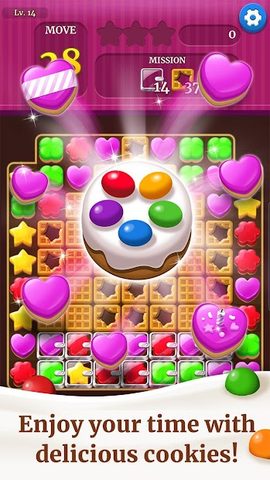 Captura 7: Clásico juego de emparejamiento de galletas