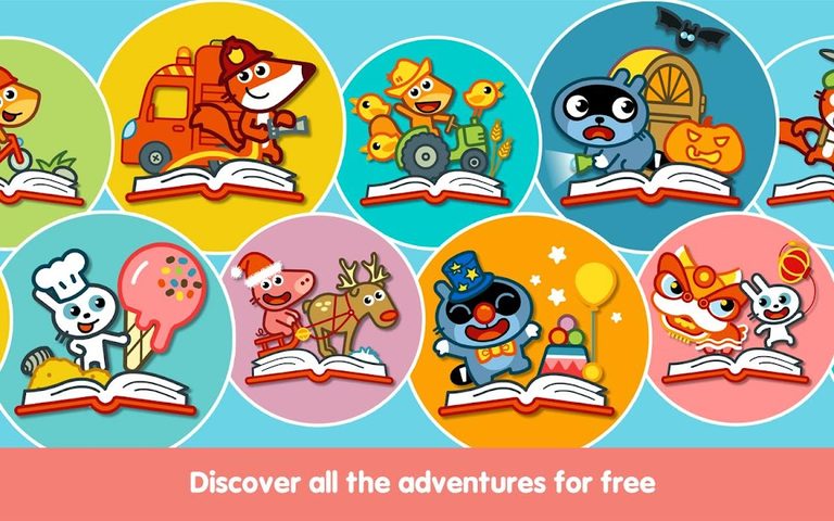Captura 1: Historias interactivas para jóvenes exploradores