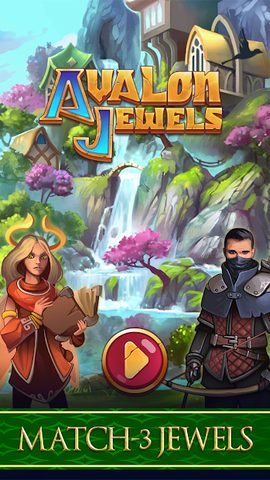 Screenshot 1: Avalon Jewels Match-3