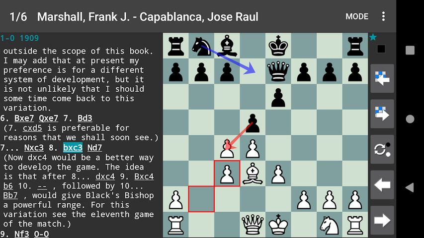 Screenshot 2: Scid on the go