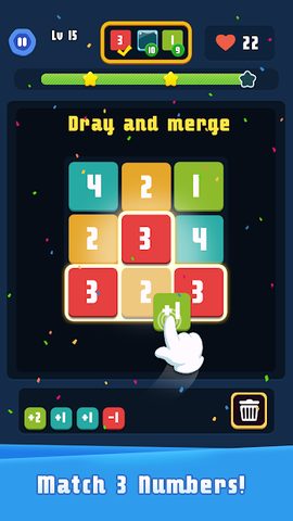 Screenshot 1: Merge Puzzle Plus