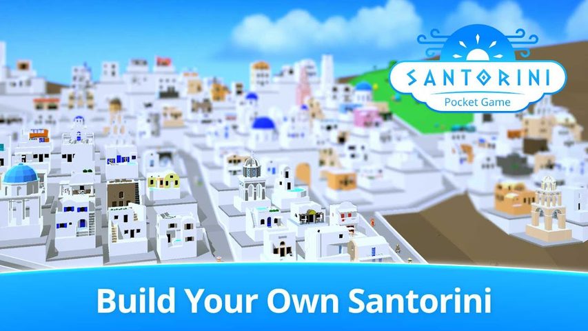Screenshot 1: Santorini: Pocket Game