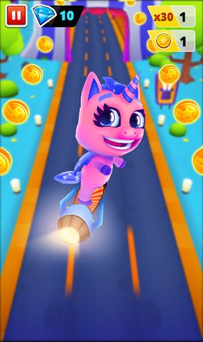 Screenshot 12: Unicorn Runner 2. Magical Run