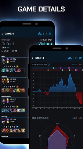 Captura 3: Seguimiento de puntuaciones de esports