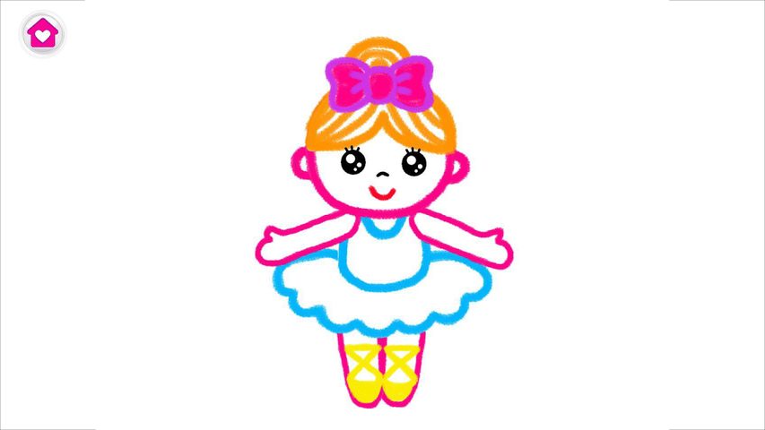 Screenshot 16: Bini Kids Drawing Games for Girls! Toddlers Apps!