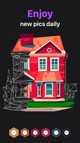 Screenshot 18: Polygon: Coloring-Book, Art