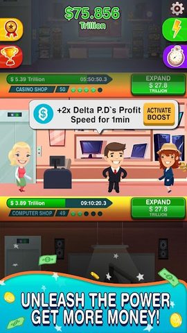 Captura 9: Idle Cash Games - Magnate del Dinero