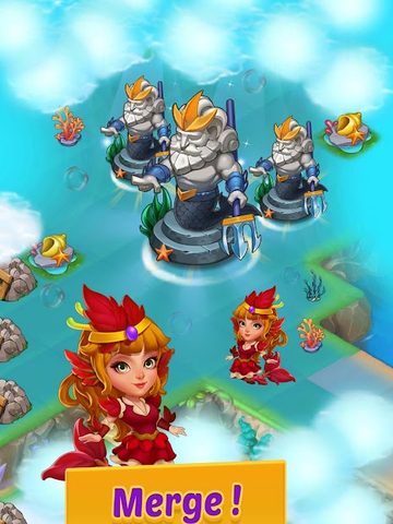 Screenshot 9: Merge Mermaids-magic puzzles