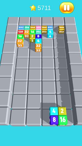 Screenshot 14: Chain Cube Merge: Tetris 2048