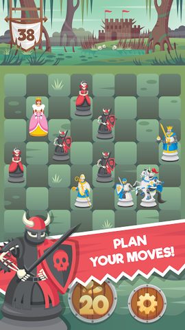 Screenshot 3: Knight Saves Queen
