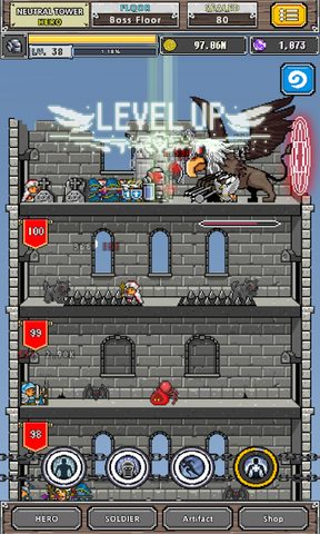 Screenshot 21: Dot Heroes Ⅱ :Nonstop RPG