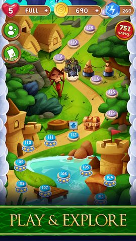Screenshot 3: Avalon Jewels Match-3