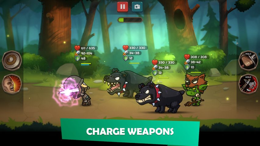 Screenshot 3: Kinda Heroes RPG: Rescue the P