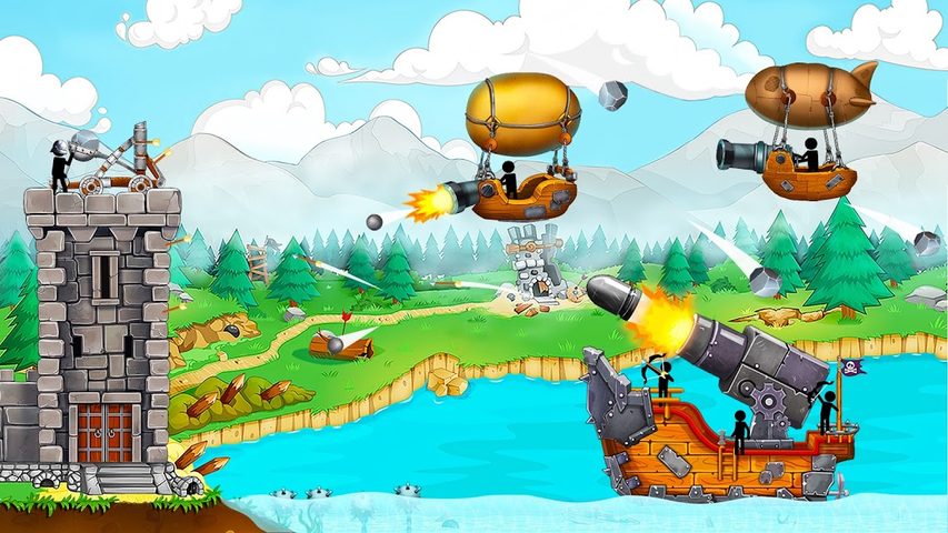 Screenshot 15: The Catapult: Stickman Pirates
