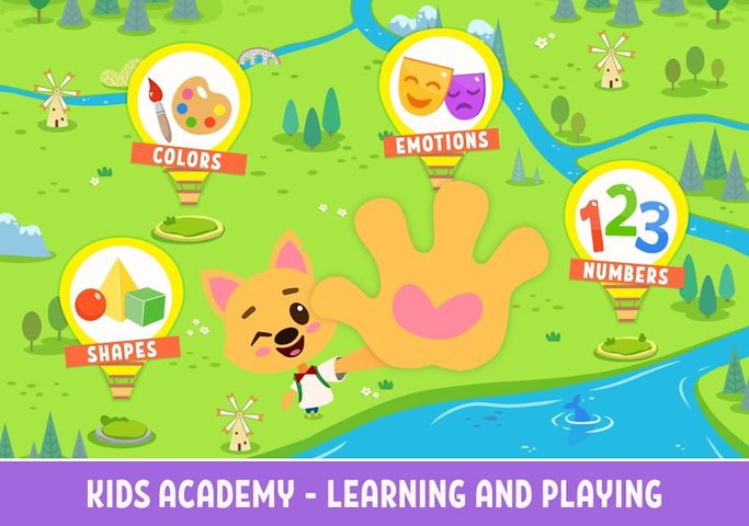 Captura 18: Juegos educativos para niños para aprender colores, formas y números