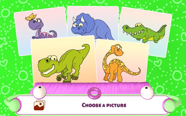 Screenshot 9: Connect the Dots  - Dinosaurs